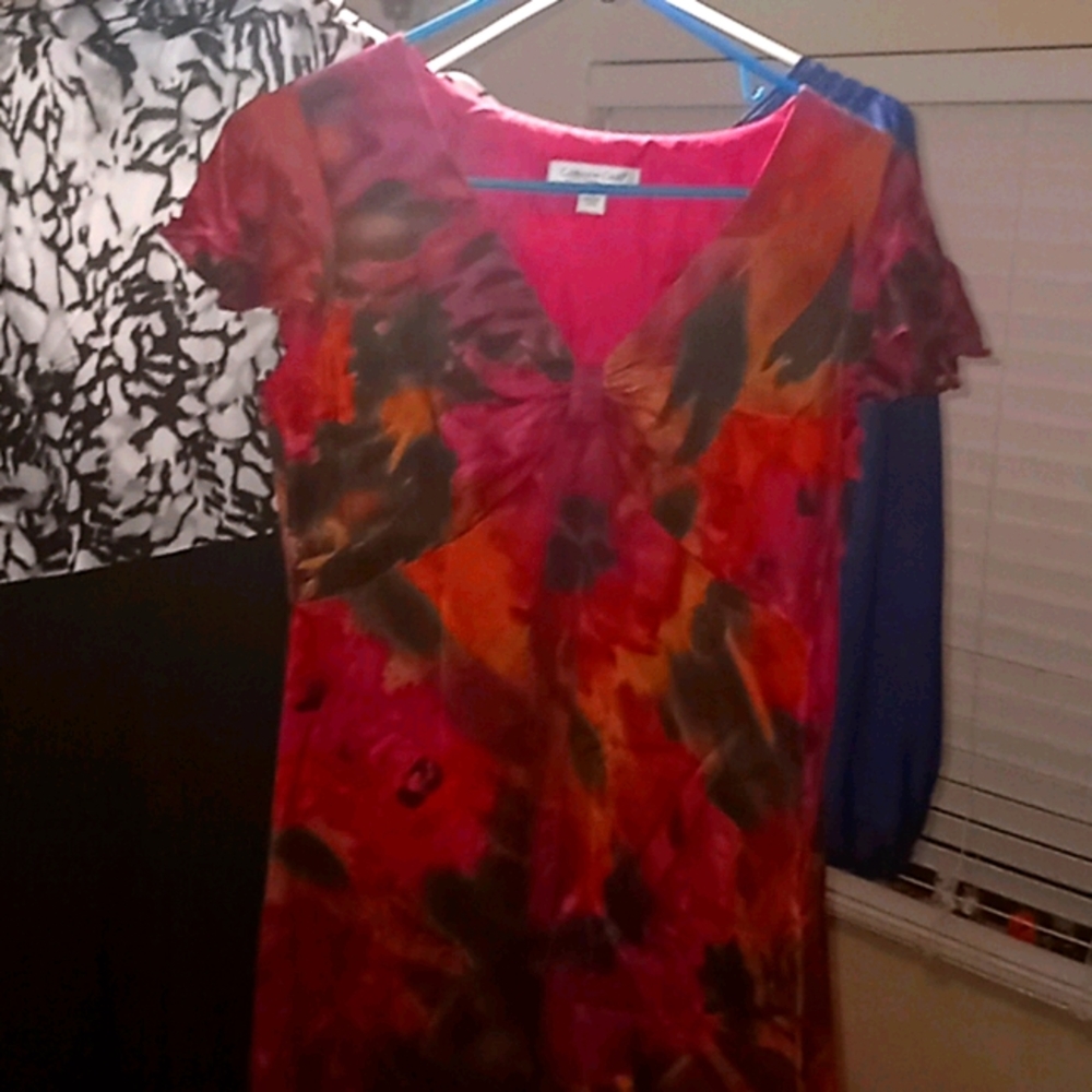 3 dresses one short vest made by Forever 21